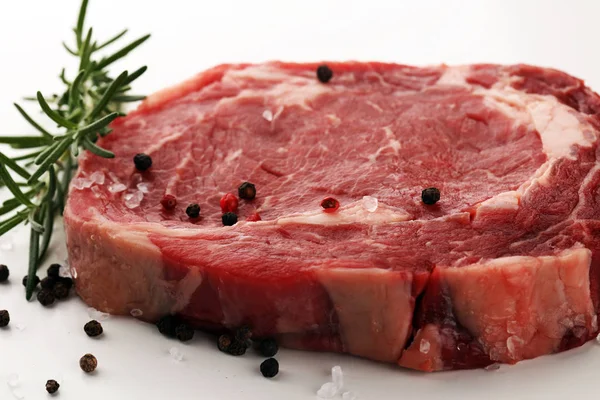 Friptură Crudă Friptură Pentru Ochi Friptură Uscată Wagyu Entrecote Steak — Fotografie, imagine de stoc