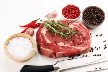 Biftek ham. Barbekü kaburga eti, yaşlı Wagyu ekşili biftek Makinası
