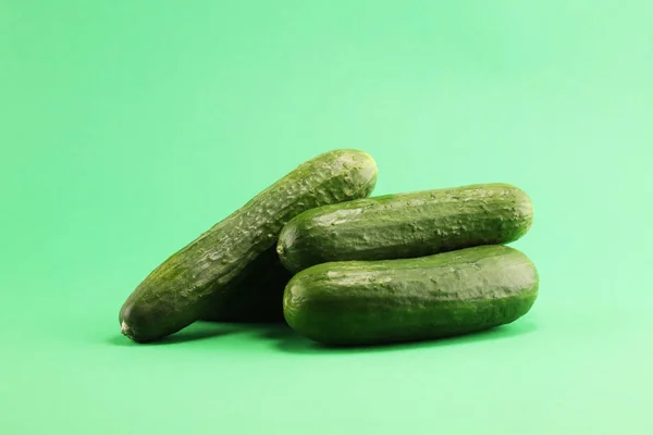 Fresh Cucumbers Green Cucumbers Diet Healthy Eating — Stock Photo, Image