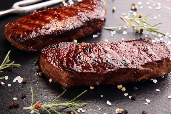 Barbecue Rib Eye Steak Rump Steak Dry Aged Wagyu Entrecote — Stock Photo, Image