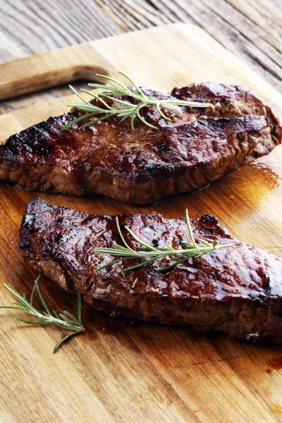 Barbecue Rib Eye Steak Rump Steak Dry Aged Wagyu Entrecote — Stock Photo, Image