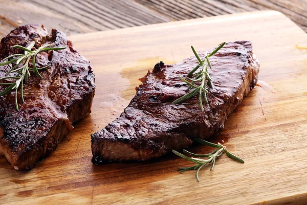 Barbecue Rib Eye Steak Steak Croustillant Wagyu Entrecote Steak Sec — Photo