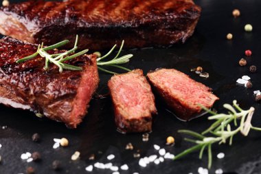Barbekü kaburga eti veya biftek - kuru Wagyu ekşili biftek yaş arası