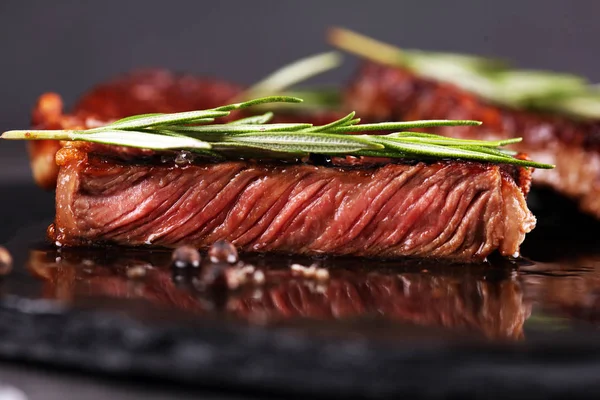 Barbecue Rib Eye Steak or rump steak - Dry Aged Wagyu Entrecote — Stock Photo, Image