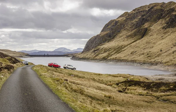 Scottish Landscape Lochan Lairige — Stock Photo, Image