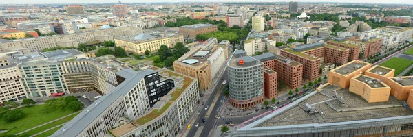 Berlijn Duitsland Uitzicht Vanaf Panoramapunkt Overdag Stedelijke Achtergrond — Stockfoto