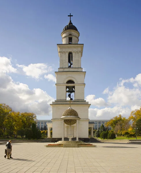 Fachada Iglesia Antigua Chisinau Moldavia — Foto de Stock