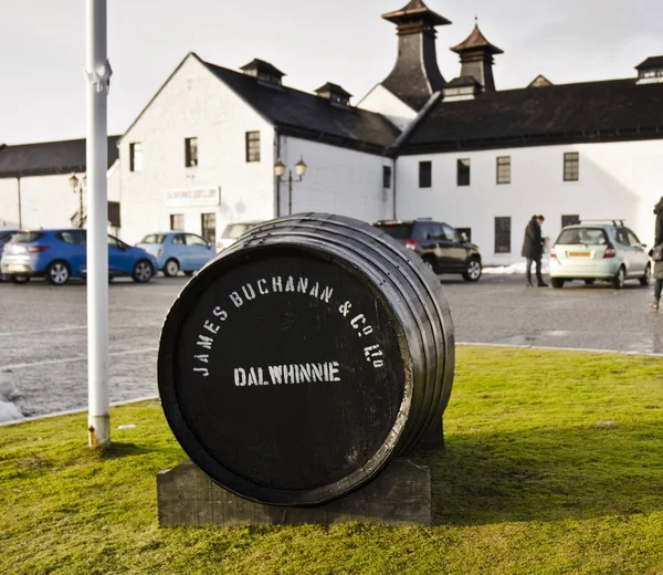 Dalwhinnie Scotland December Exterior Dalwhinnie Distillery December 2013 — Stock Photo, Image