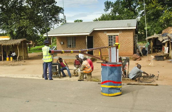 Balaka Malawi Gennaio Scena Strada Gennaio 2014 — Foto Stock