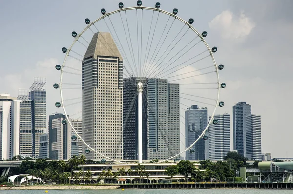 Cingapura Março Singapore Flyer Março 2017 — Fotografia de Stock