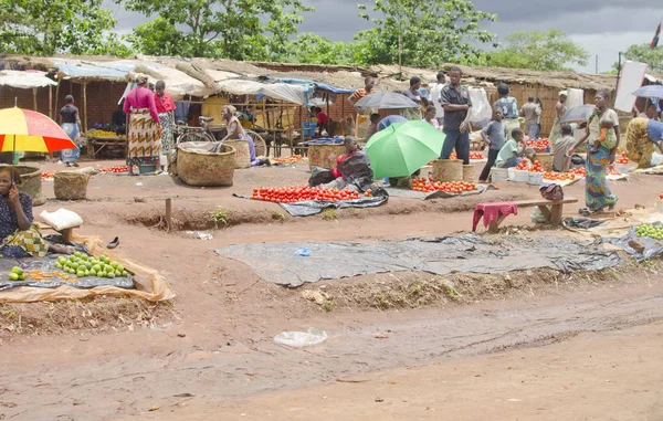 Balaka Malawi Stycznia Drogowa Sceny Styczeń 2014 Zdjęcie Stockowe