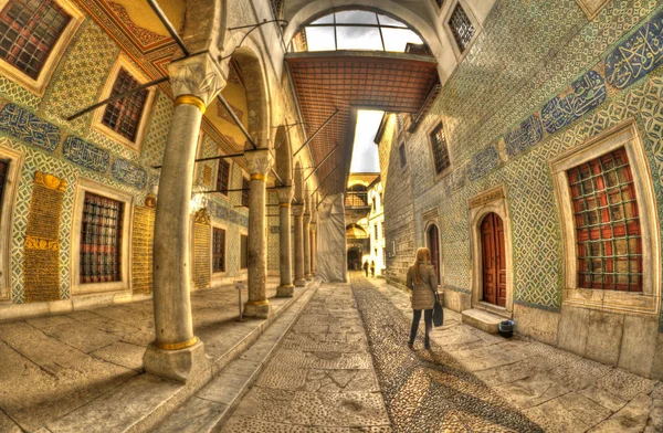 Istanbul Marca Topkapi Palace Harem Marzec 2014 Zdjęcie Stockowe