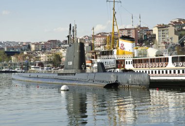 Istanbul - 27 Mart: Istanbul, Türkiye'de 27 Mart 2014 tarihinde denizaltı.