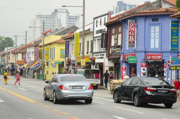 Singapore Maart Little India Maart 2017 — Stockfoto