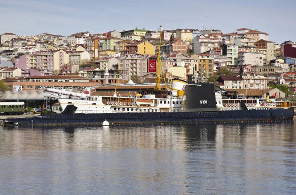 ISTANBUL - MARCH 27: Submarine Museum on March 27, 2014 in Istanbul, Turkey.