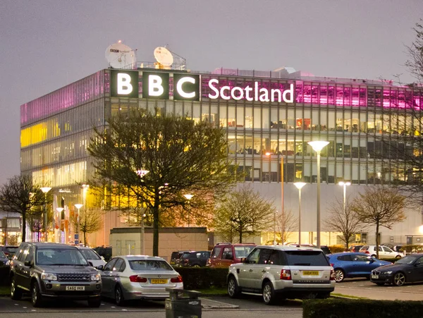 Glasgow Szkocja Kwietnia Zewnątrz Studios Bbc Scotland Kwiecień 2014 — Zdjęcie stockowe