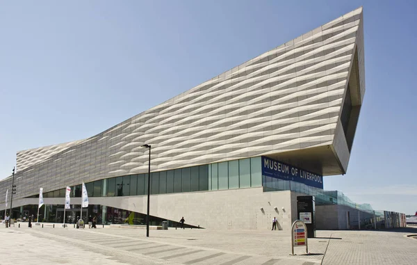 Liverpool Reino Unido Junio Exterior Del Edificio Del Museo Liverpool —  Fotos de Stock