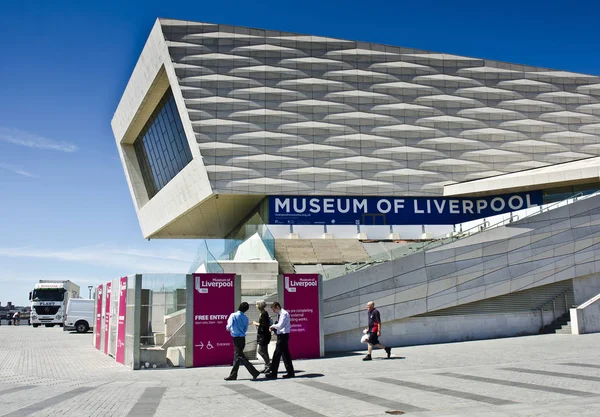 Liverpool Reino Unido Junio Exterior Del Edificio Del Museo Liverpool —  Fotos de Stock