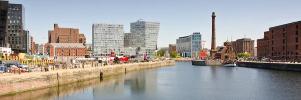 Liverpool Reino Unido Junio Arquitectura Liverpool Waterfront Junio 2014 — Foto de Stock