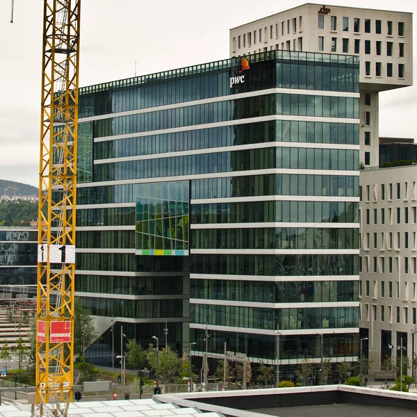 Oslo Noruega Agosto Oficinas Pwc Agosto 2016 — Foto de Stock