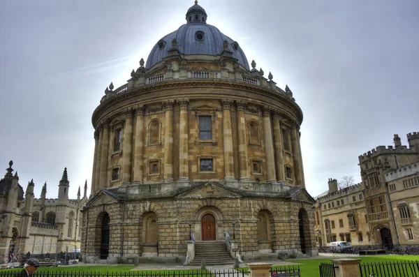 Oxford Inglaterra Marzo 2013 Antiguos Edificios Biblioteca Universidad Oxford — Foto de Stock