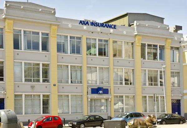 Dublin Irland Mai Die Büros Der Axa Versicherung Mai 2013 Stockbild