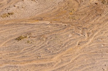 Yapıların görünümü Kapat çamura tarafından aktif volkanik fumarole kurdu. Dzenzur volkan, Nalychevo Doğa Parkı, Kamçatka Krayı, Rusya Federasyonu