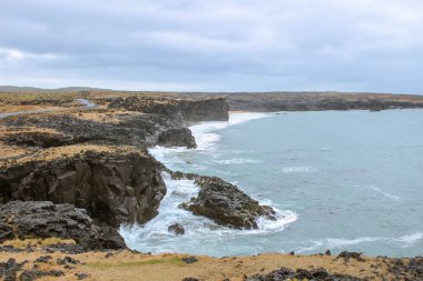 Snaefellsnes Yarımadası kıyıya çökmesini su ile