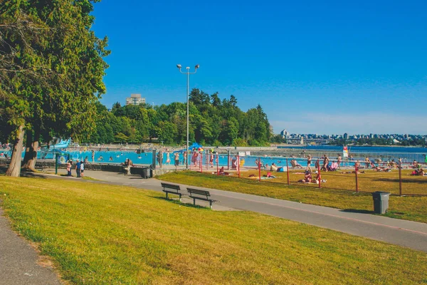 Second Beach Vancouver Stanley Park — Photo