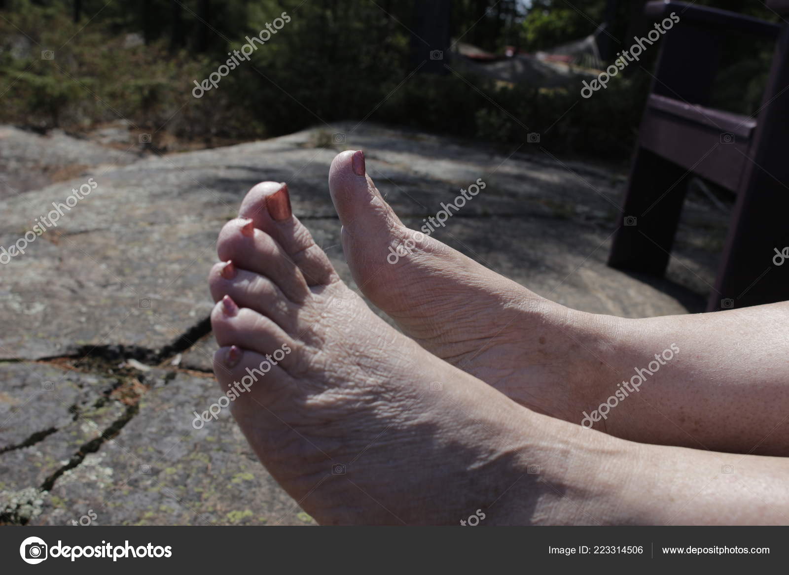 Veiny Feet Heels