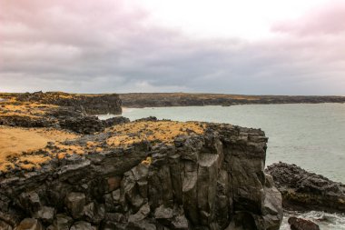 İzlanda Snaefellsnes Yarımadası Kirkjufell güzel turistik alan İzlanda