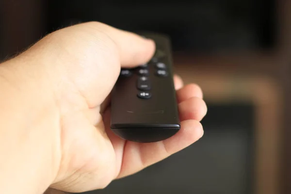 Londra Kanada, Ağustos 20 2019: Bir amazon yangın tv sopa editoryal açıklayıcı fotoğraf. Amazon yangın tv akışı ve tv diğer faaliyetleri yapmanızı sağlar