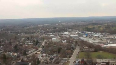 Dundas Tepesi, Ontario Kanada 'daki ikonik zirvenin panoramik videosu.