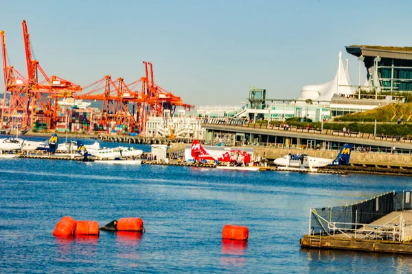 Vancouver Canada Giugno 2018 Immagine Editoriale Una Nave Cargo Avvicinamento — Foto Stock