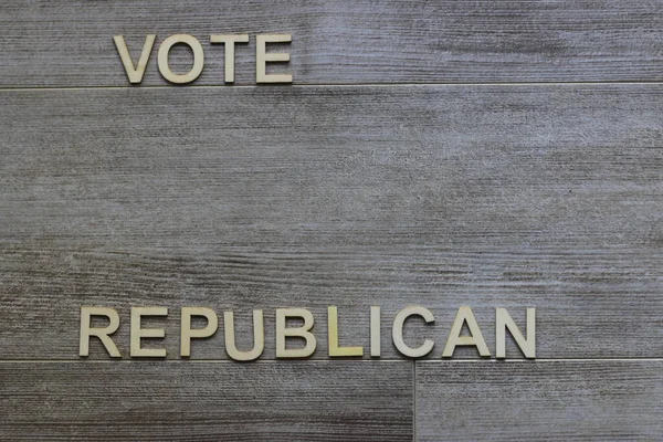 Rösta republikanska tema image. utrymme för kopieringsutrymme — Stockfoto