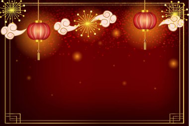 Domuz mutlu Çin yeni yılı. 