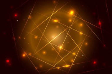 Vektör renkli arka plan parlak şeritler ile. 