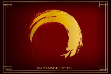 Kırmızı-altın arka plan tasarımı için kart, el ilanları, davet, afiş, broşür, afiş.