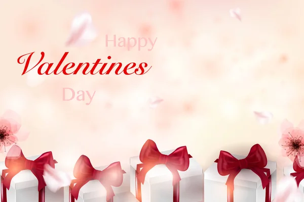 Banner de San Valentín — Vector de stock