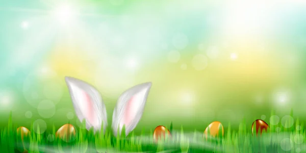 Vector background for Easter. — Stock Vector