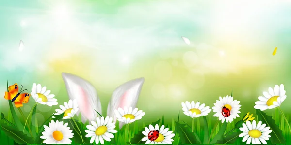 Vector background for Easter. — Stock Vector