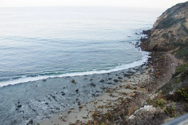 Zuma Beach pohled z Dumy Point, Malibu — Stock fotografie