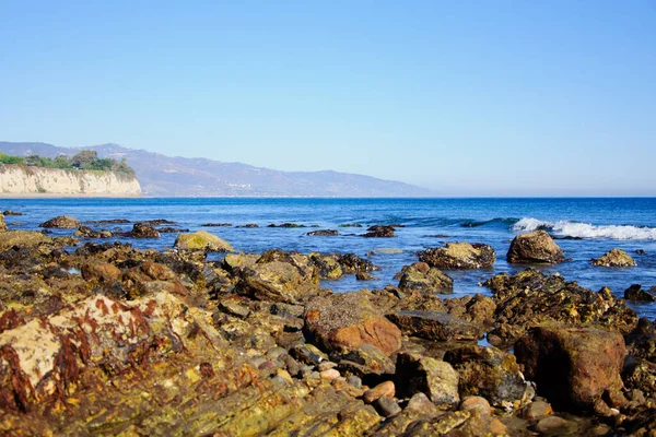 Incredibile vista sull'oceano nella soleggiata California — Foto Stock