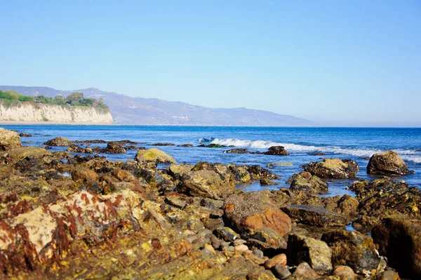 Incredibile vista sull'oceano nella soleggiata California — Foto Stock