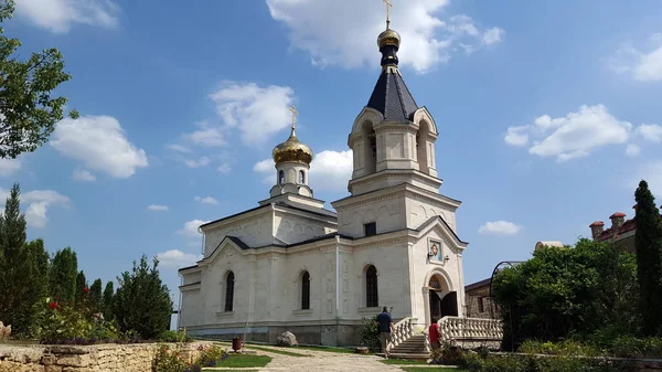 Монастырь Старый Орхей Реке Раут Молдове — стоковое фото