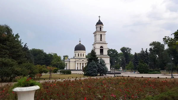 Cerkwi Narodzenia Pańskiego Kiszyniowie Został Zbudowany 1836 Roku Przez Architekta — Zdjęcie stockowe