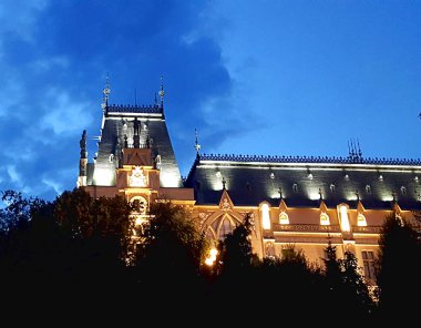 Kültür Sarayı'nın Iasi Moldova başkenti ana cazibe noktasıdır.