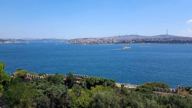 Panoramik Boğaz üzerinde Topkapı Palace