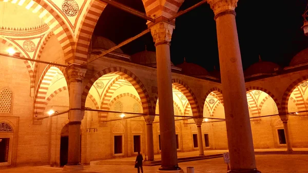Edirne Turquía Julio 2017 Complejo Mezquita Selimiye Edirne Una Obra — Foto de Stock
