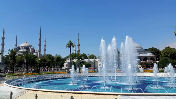 Istanbul Turkey July 2017 Blue Mosque Sultan Ahmed Mosque — Stock Photo, Image